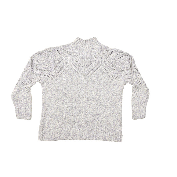 Torrid Women's Plus Size 2 Marled Cable Knit Mock Neck Sweater - Picture 1 of 8